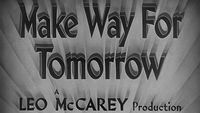 Make Way for Tomorrow