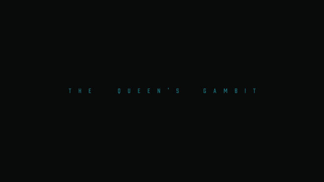 IMAGE: The Queens Gambit title card