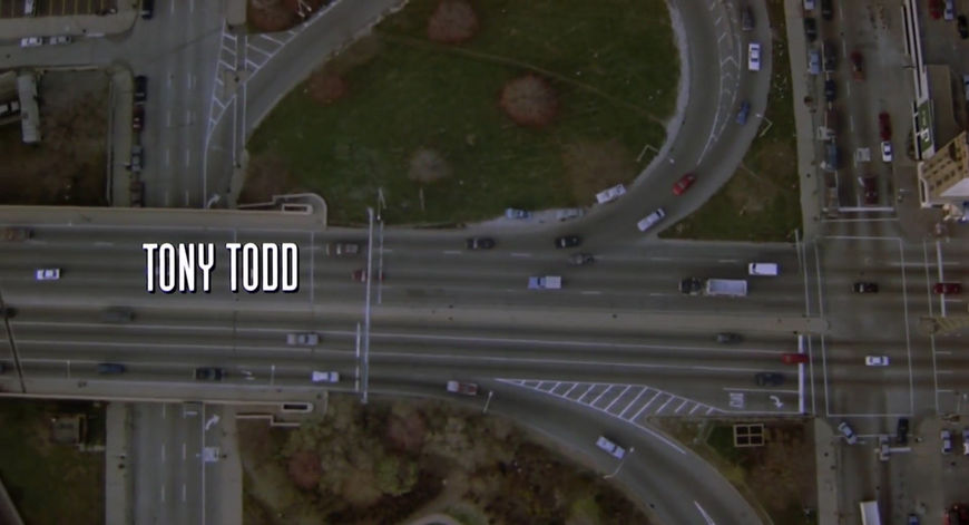 IMAGE: Still from title sequence - Tony Todd