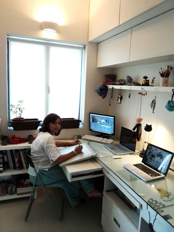 Upasana Nattoji Roy at the Switch! office