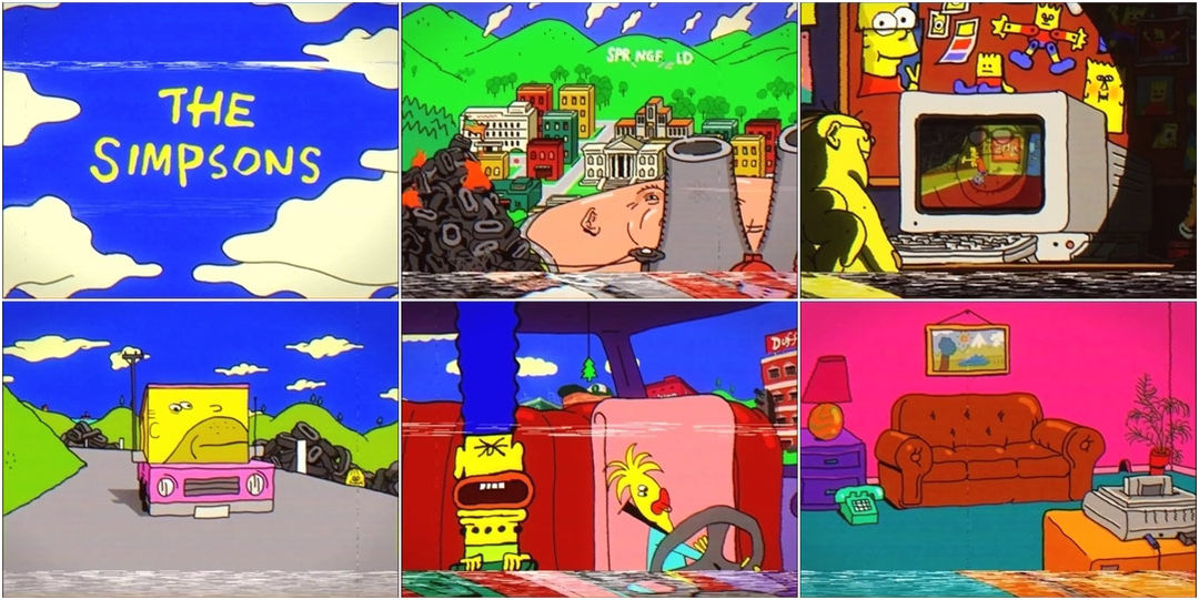 Weird Simpsons VHS (2015) — Art of the Title