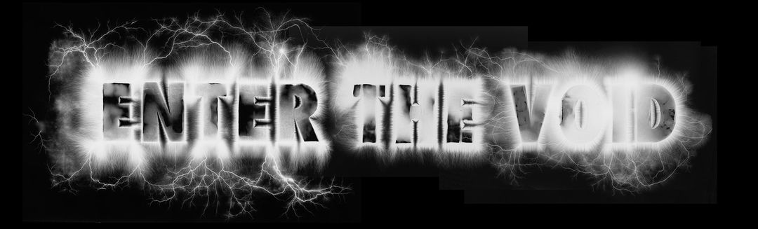 Enter the Void logo type