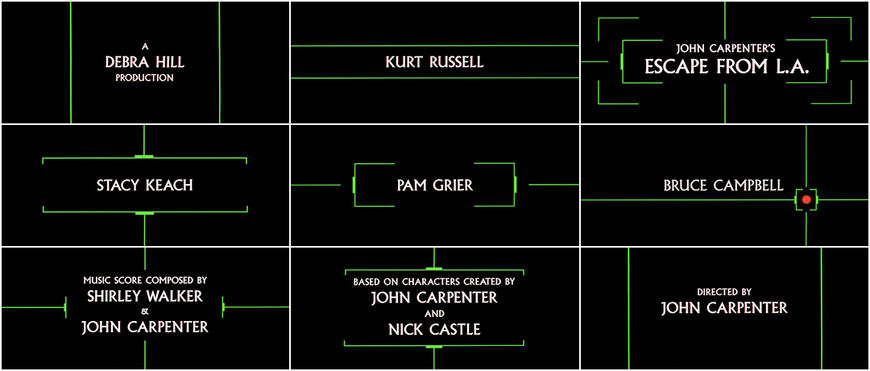 VIDEO: Title Sequence - Escape from LA