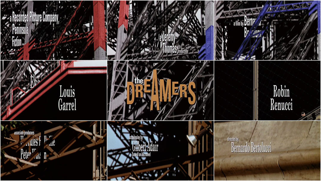 The Dreamers (2003) — Art of the Title