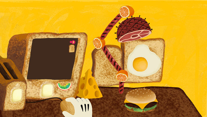 IMAGE: Toast illustration