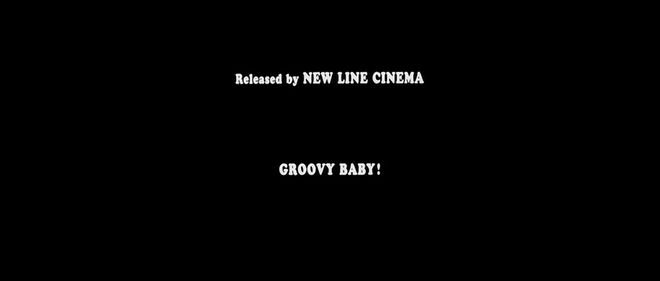IMAGE: Last frame of end titles - Groovy baby!