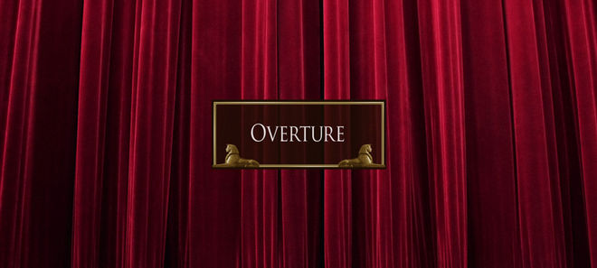 VIDEO: Cleopatra opening titles with overture