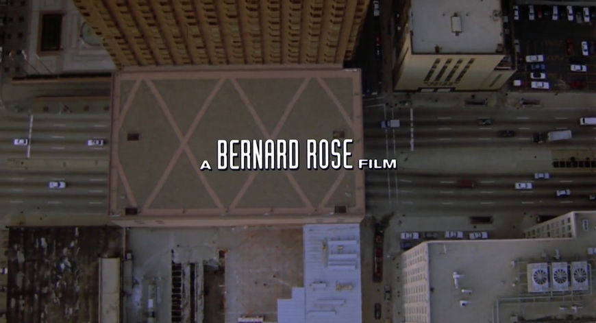 IMAGE: Still from title sequence - Bernard Rose