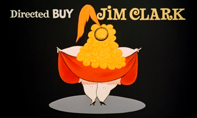 IMAGE: Credit for "Directed buy Jim Clark"