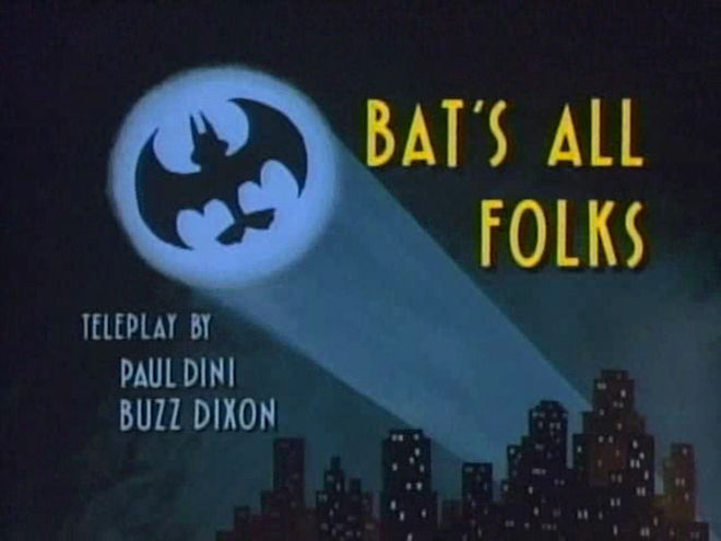 VIDEO: Clip – Tiny Toon Adventures (1990) "Bat's All Folks"