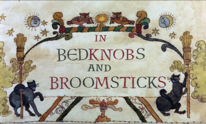 IMAGE: Bedknobs and Broomsticks title card