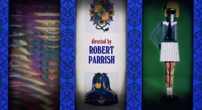 IMAGE: Still - Credit for "Directed by Robert Parrish"