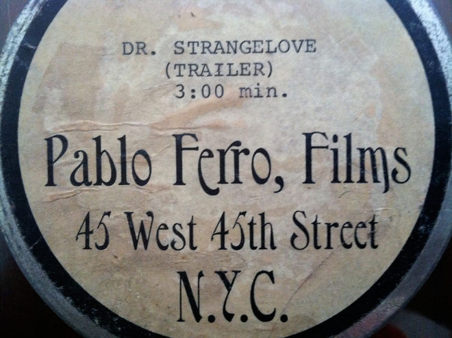 I: Dr. Strangelove trailer canister