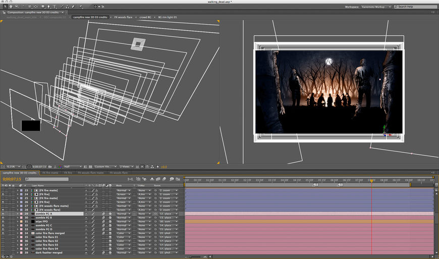 After Effect project screenshot