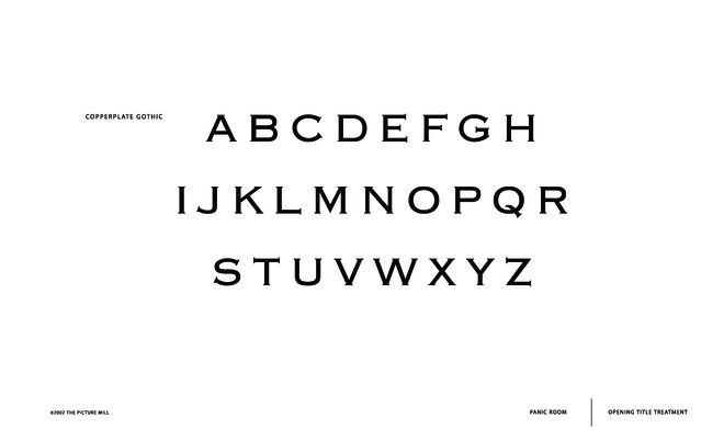 IMAGE: Typography -- Copperplate typeface page