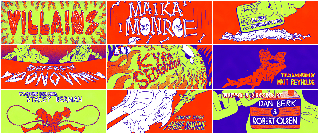 Villains (2019) — Art of the Title