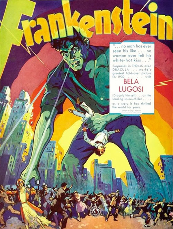 IMAGE: Bela Lugosi Frankenstein poster