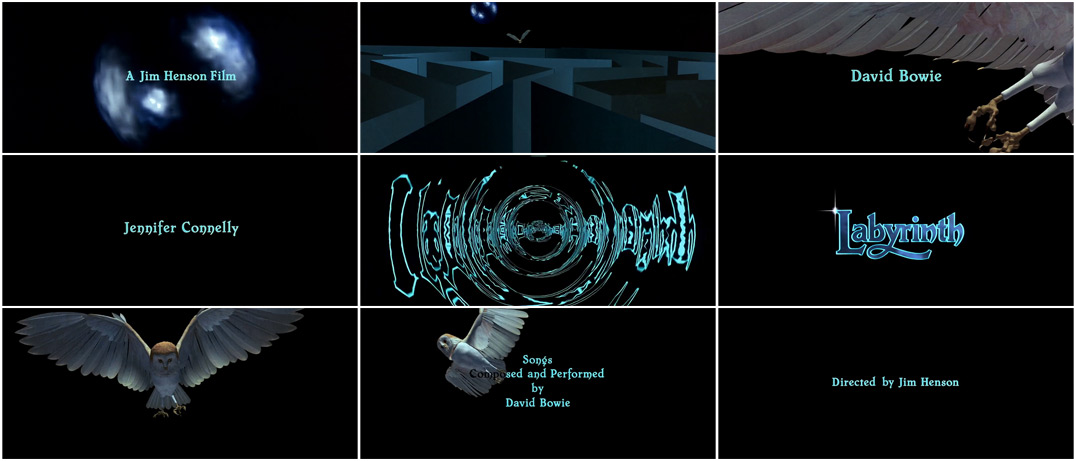 Labyrinth (1986) — Art of the Title