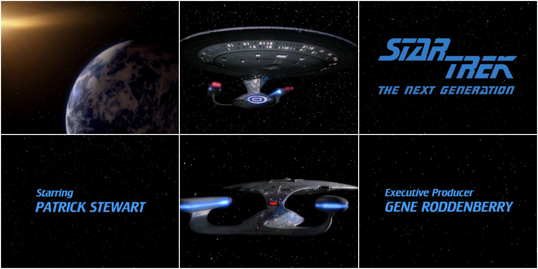 Star Trek: The Next Generation (1987) — Art of the Title