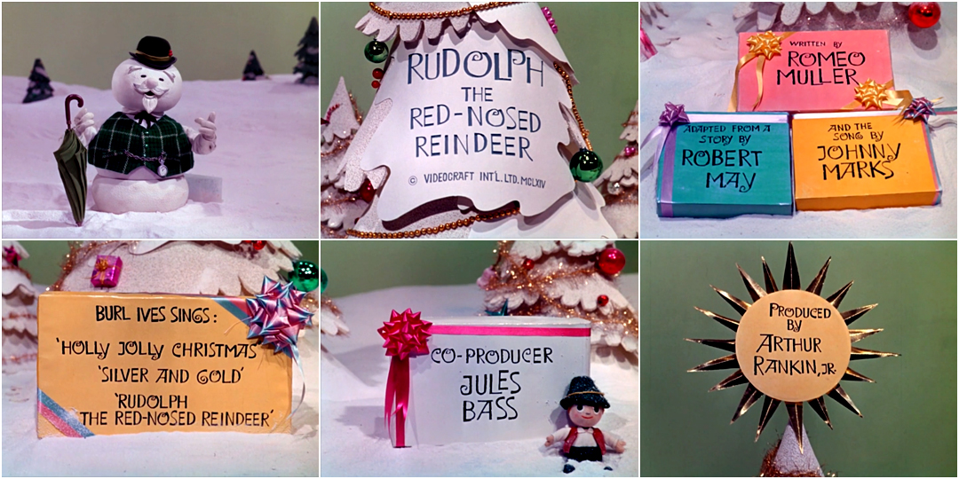 Rudolph The Red Nosed Reindeer 1964 Art Of The Title,How To Make An Envelope With A3 Paper