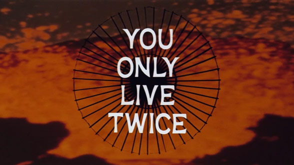 You Only Live Twice 1967 Art Of The Title