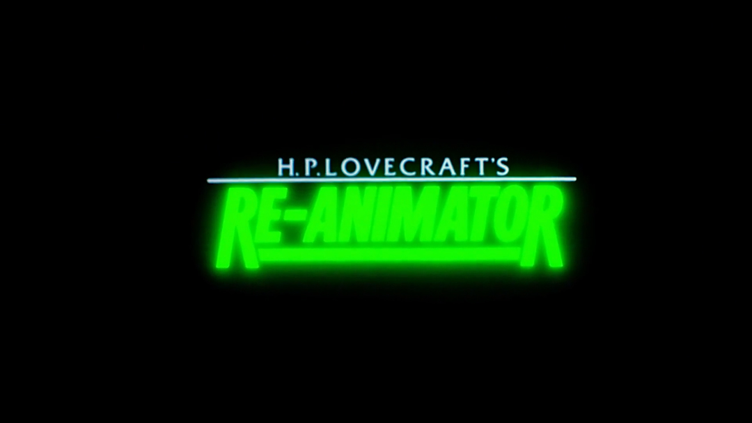 Re-Animator (1985) — Art of the Title
