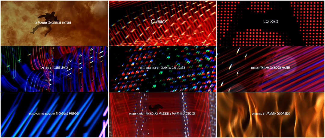 Casino (1995) — Art of the Title