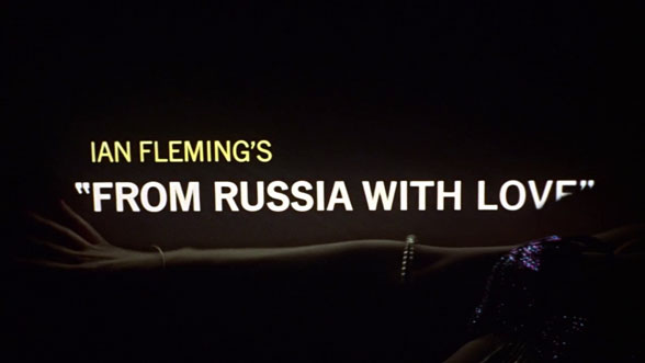 From Russia With Love 1963 Art Of The Title