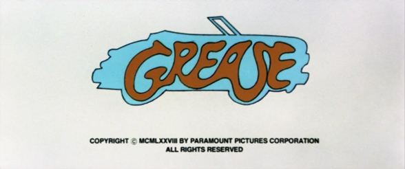Grease (1978) — Art of the Title