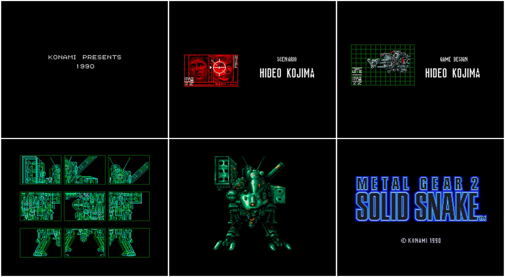 MSX / MSX2 - Metal Gear 2: Solid Snake (MSX2) - Solid Snake - The