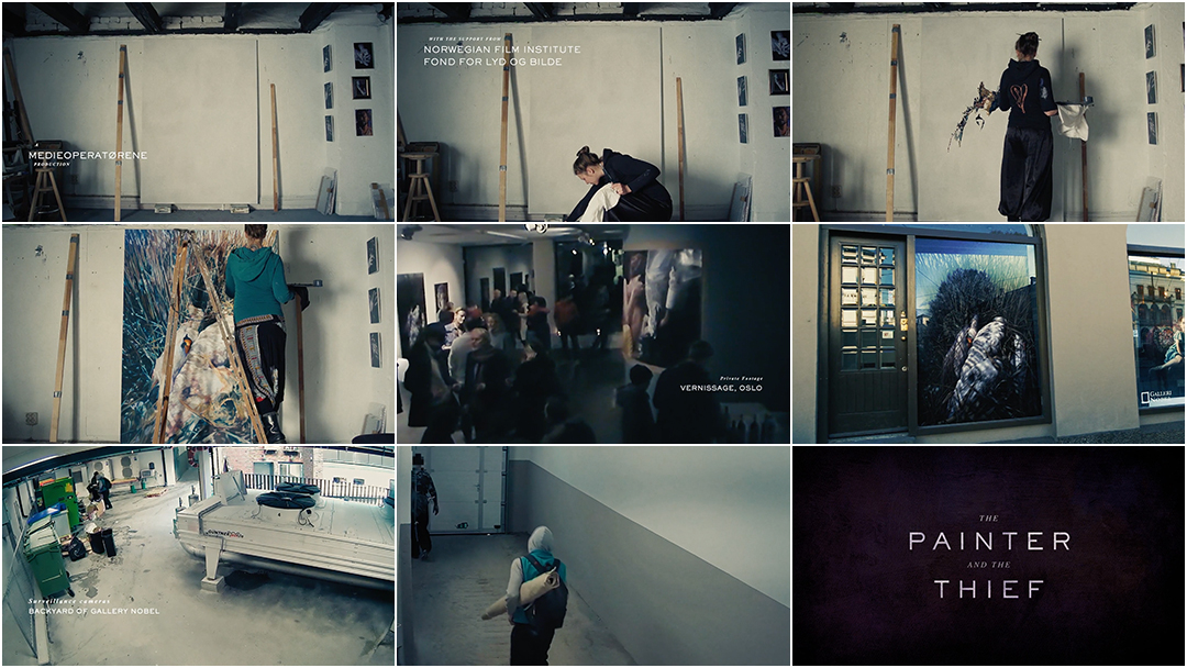 Barbora Kysilkova Paintings / 'The Painter and the Thief