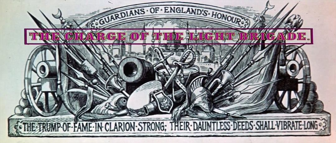 VIDEO: Title Sequence – The Charge of the Light Brigade (1968)